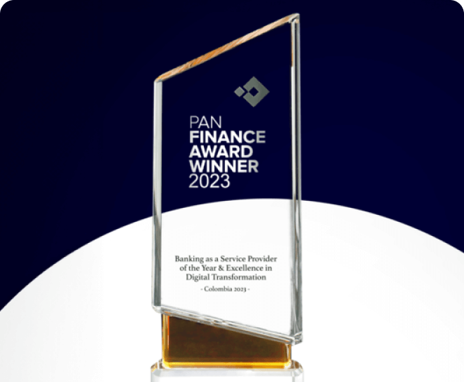 Recibimos premio como proveedor de Banking as a Service 2023